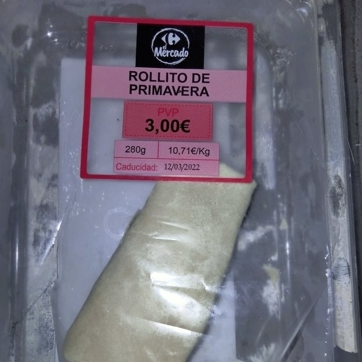 photo of Carrefour Rollitos Primavera shared by @windmaker on  12 Mar 2022 - review