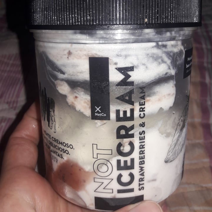 photo of NotCo Not Icecream Strawberries & Cream shared by @paula1734 on  22 Jul 2020 - review