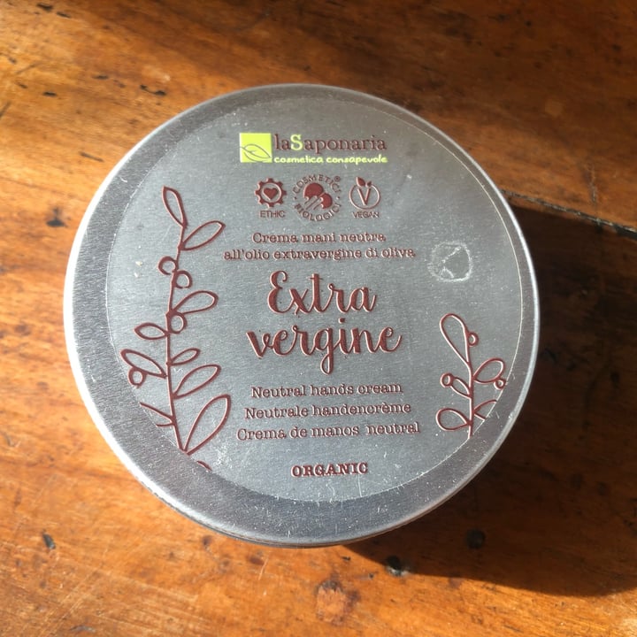 photo of La Saponaria Crema mani Extravergine shared by @essemme on  13 Feb 2022 - review