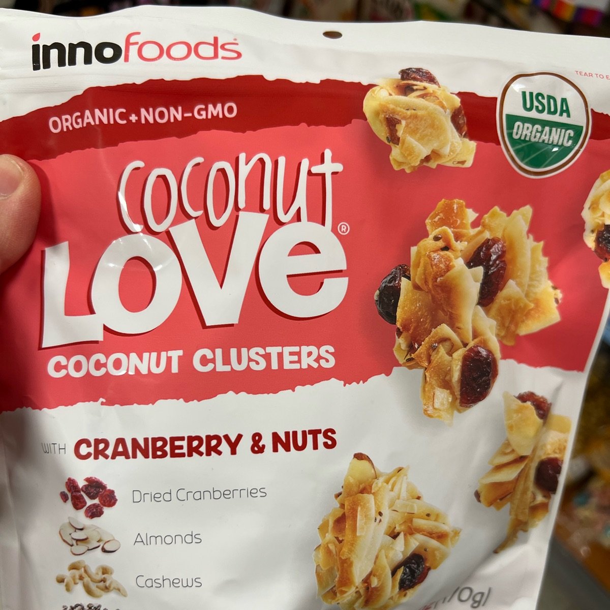 InnoFoods Coconut Love Cranberries & Nuts Clusters Reviews abillion