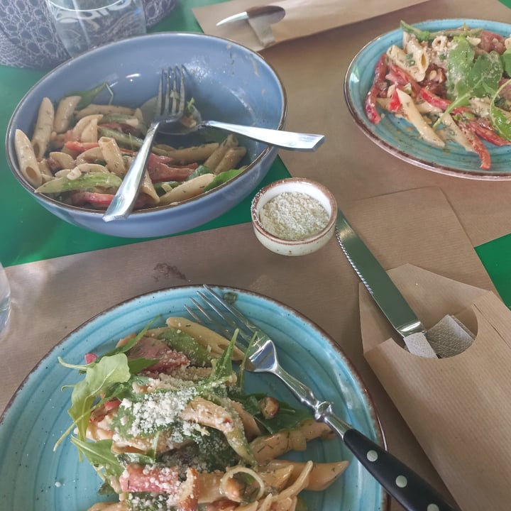 photo of Athens Vegan Burgers Pasta Salad shared by @temperancexiiii on  27 Aug 2022 - review