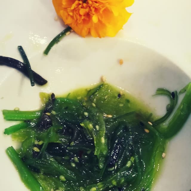 Photo of the dish “alghe wakame”