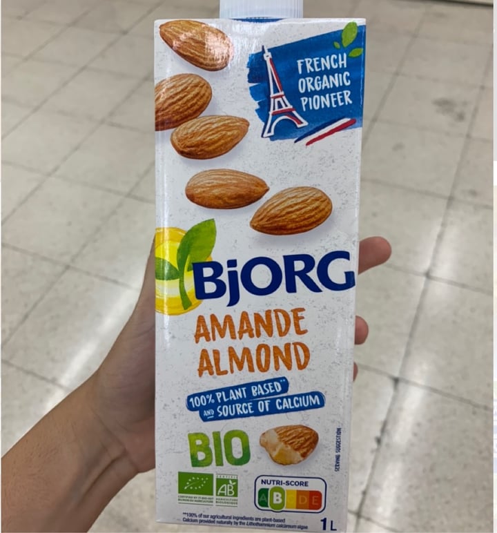 photo of Bjorg Almond Milk shared by @joyamassaad on  10 Sep 2021 - review