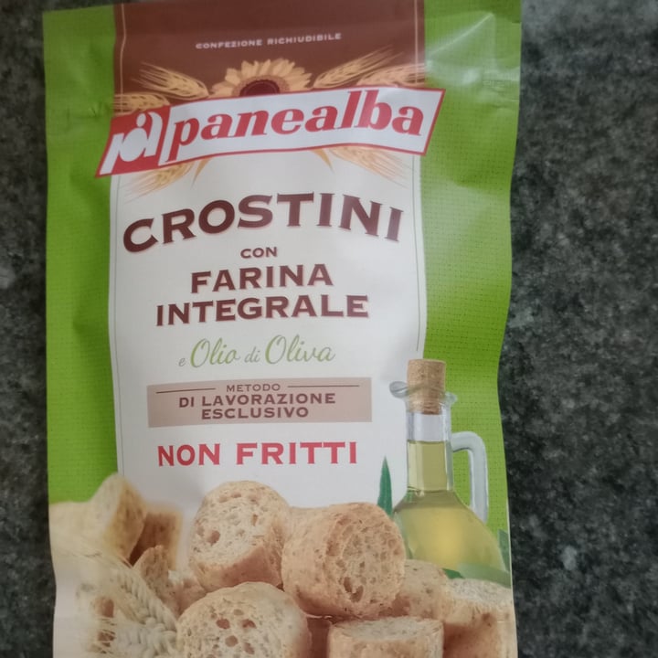 photo of Panealba Crostini Con Farina Integrale shared by @giadaferrero on  31 Mar 2022 - review