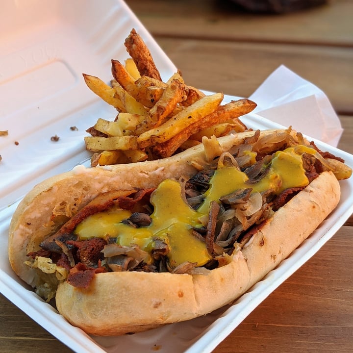 review photo of Valiant's Barrie Canadian Philly shared by @ttvqueenvegan on 12 Oct 2020 - review