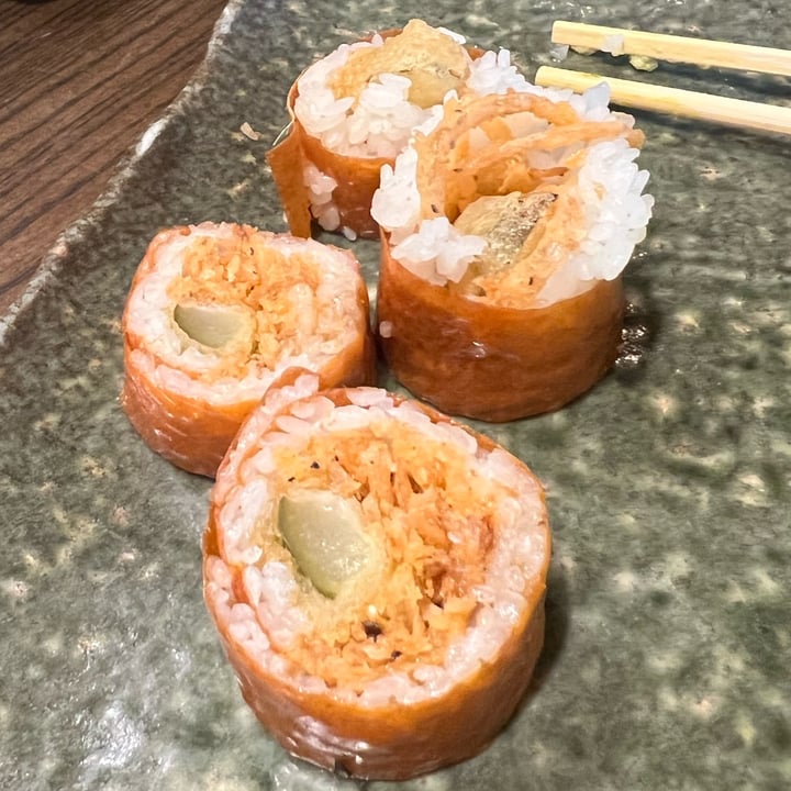 review photo of Blue Sushi Sake Grill Cowgirl (vegan Maki) shared by @rachelsveganlife on 20 Feb 2022 - review