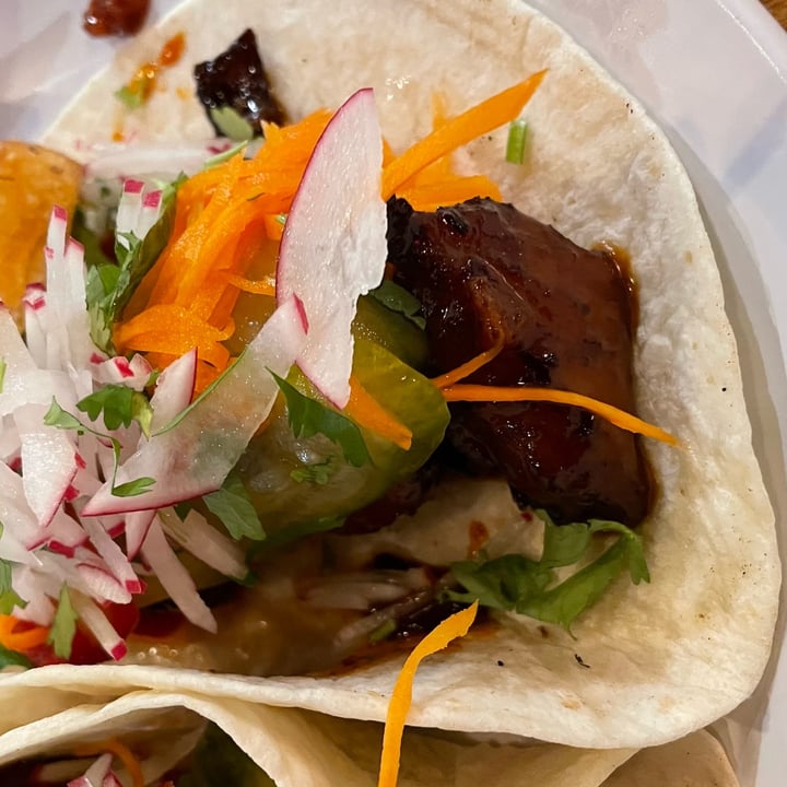 photo of Reverie Cafe + Bar Korean BBQ Mock Duck Tacos shared by @koops17 on  20 Nov 2022 - review