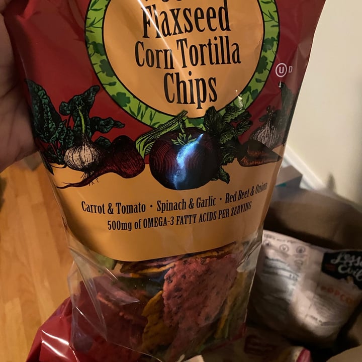 photo of Trader Joe's Corn Tortilla Chips Chili & Lime Flavored shared by @farmfamily66 on  31 Dec 2020 - review