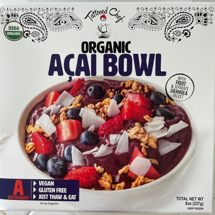 photo of Tattooed Chef Organic Açaí Bowls shared by @j747 on  05 Apr 2021 - review
