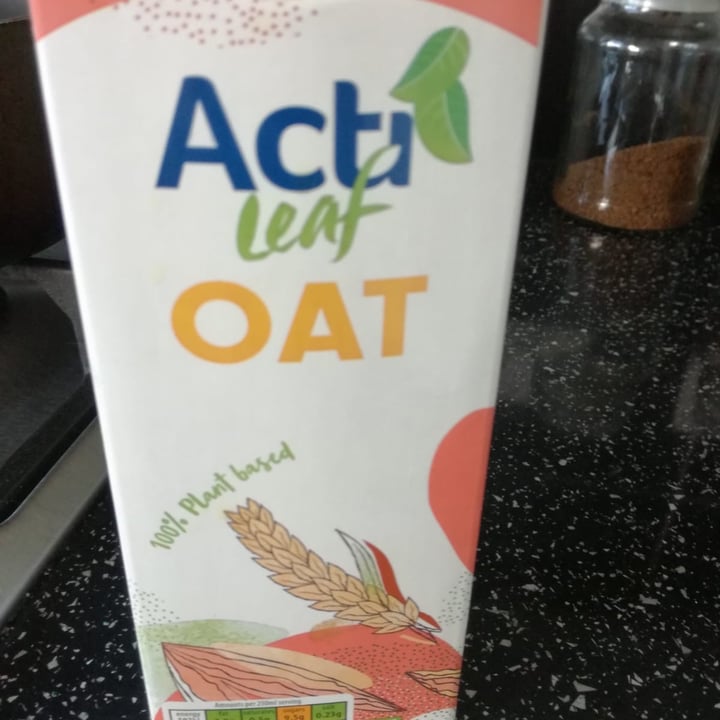 photo of Acti Leaf Oat milk shared by @lillywood86 on  29 Sep 2021 - review