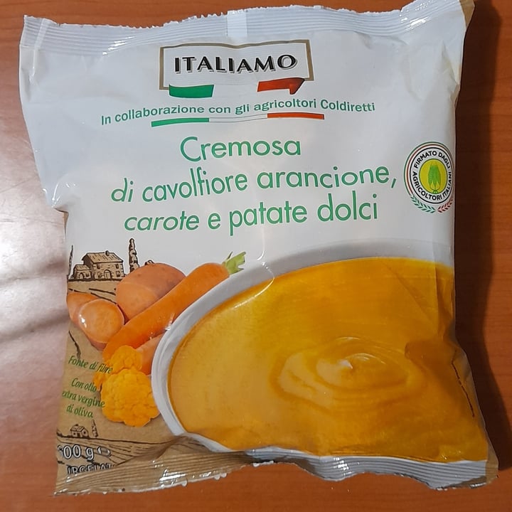 review photo of Italiamo Crema di Zucca, Carote E Patate Dolci shared by @adeluccia on 17 Apr 2022 - review