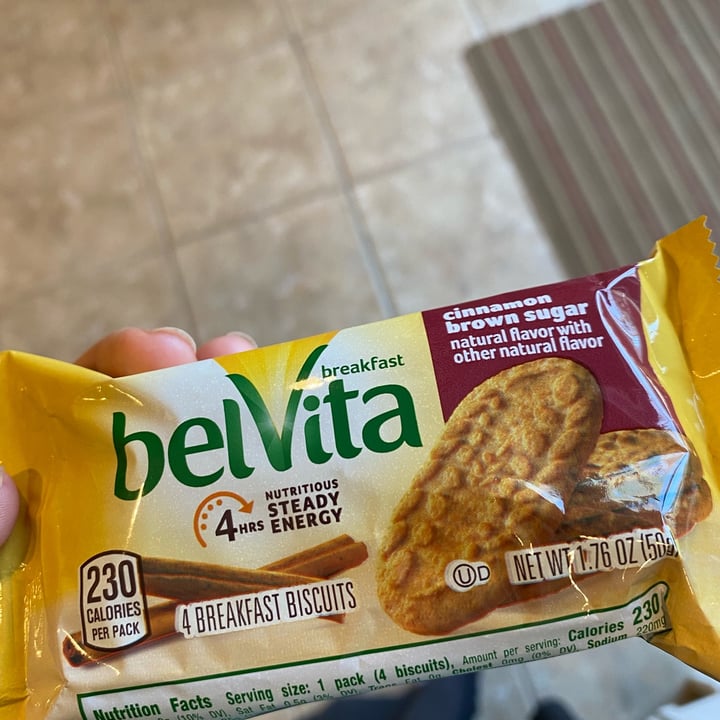 photo of belVita Cinnamon Brown Sugar Breakfast Biscuits shared by @elisagambicchia on  15 Apr 2022 - review