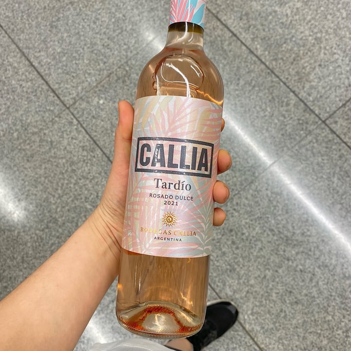 photo of Bodega Callia rosado shared by @sabrinasilvero on  12 Nov 2022 - review