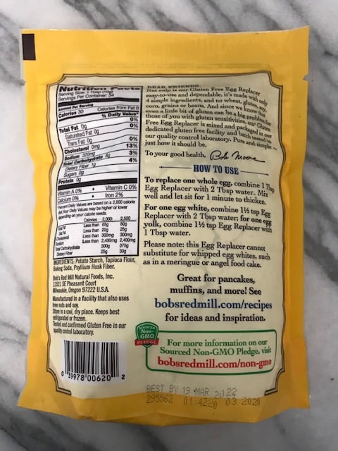 photo of Bob's Red Mill Golden flaxseed meal shared by @tamiapple on  26 Apr 2020 - review