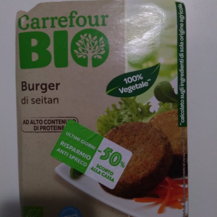 Carrefour Bio Burger Di Seitan Review abillion
