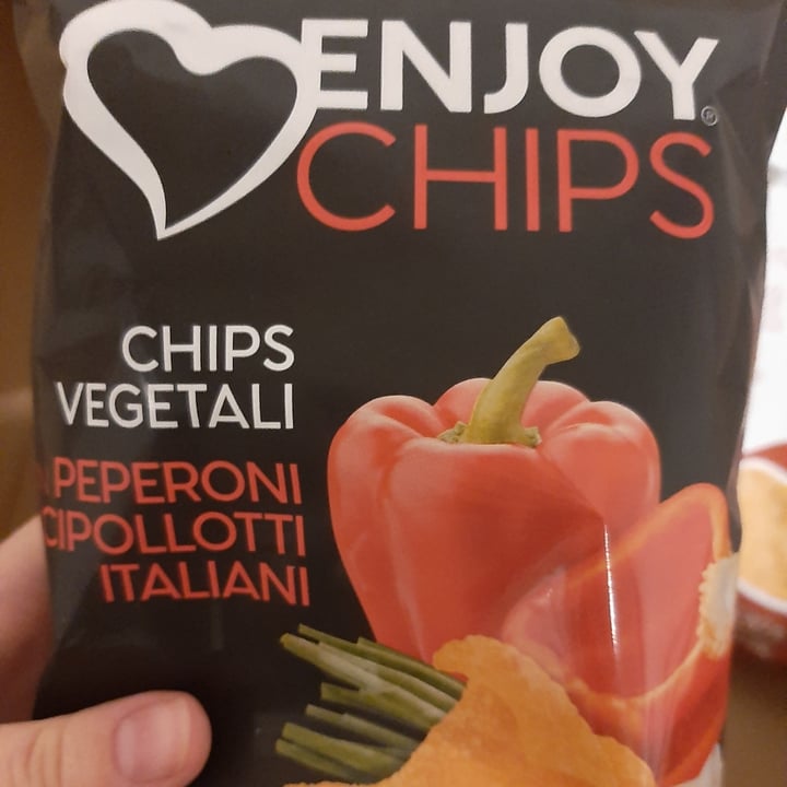 photo of Enjoy Chips Chips Vegetali Con Peperoni E Cipollotti Italiani shared by @isa96 on  17 Mar 2022 - review