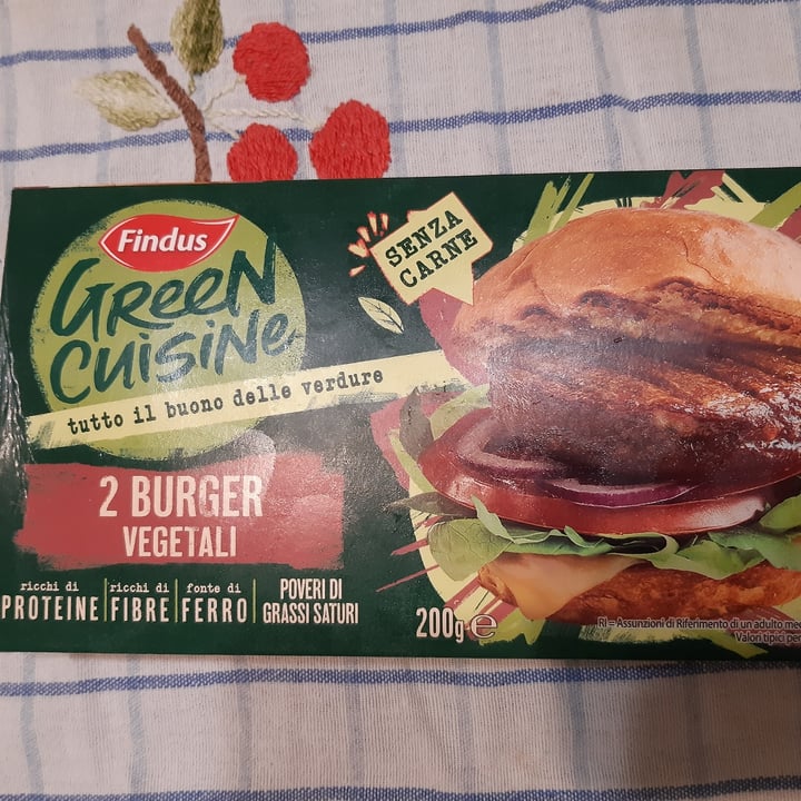 photo of Findus 2 Burger Vegetali shared by @fabry1975 on  16 Feb 2022 - review