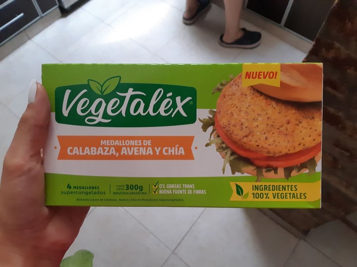 photo of Vegetalex Medallones de Calabaza, Avena y Chía shared by @kindcssgomz22 on  03 Feb 2020 - review