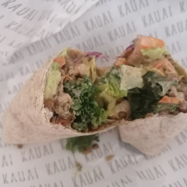 Photo of the dish “Plant power wrap”