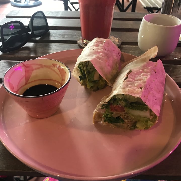 photo of Rosie's cafe Veggie Wrap shared by @kaylabear on  08 Nov 2019 - review