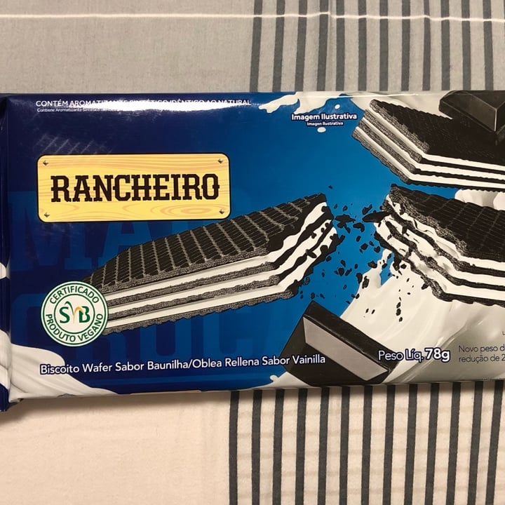 photo of Rancheiro Wafer Sabor Baunilha shared by @leticiaaurich on  24 Nov 2021 - review