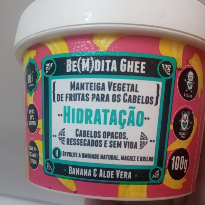 photo of Lola Cosmetics Be(m)dita Ghee Hidratação shared by @camilaesteves on  29 Apr 2022 - review