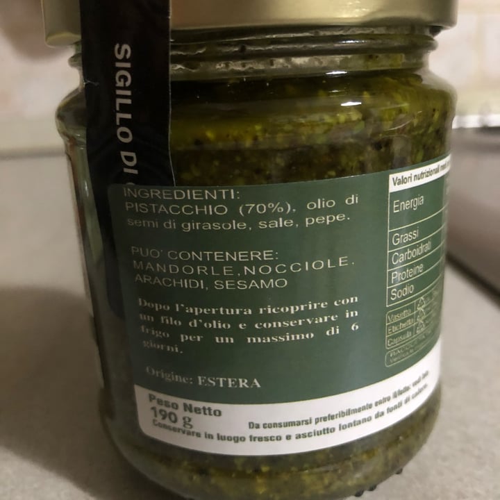 review photo of Dolce reale Sicily Pesto Di Pistacchio shared by @alicesac on 01 Dec 2021 - review
