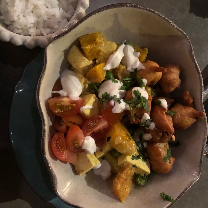 review photo of Restaurante Justo Curry amarillo con tofu y ahuyama shared by @matro on 27 Mar 2021 - review