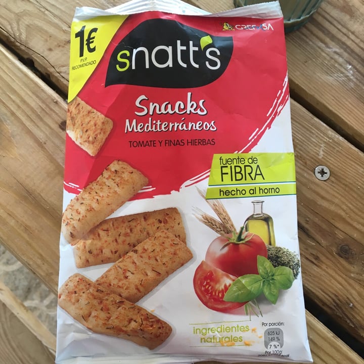 photo of snatt’s Snacks Mediterráneos shared by @hedewind on  26 Jan 2020 - review