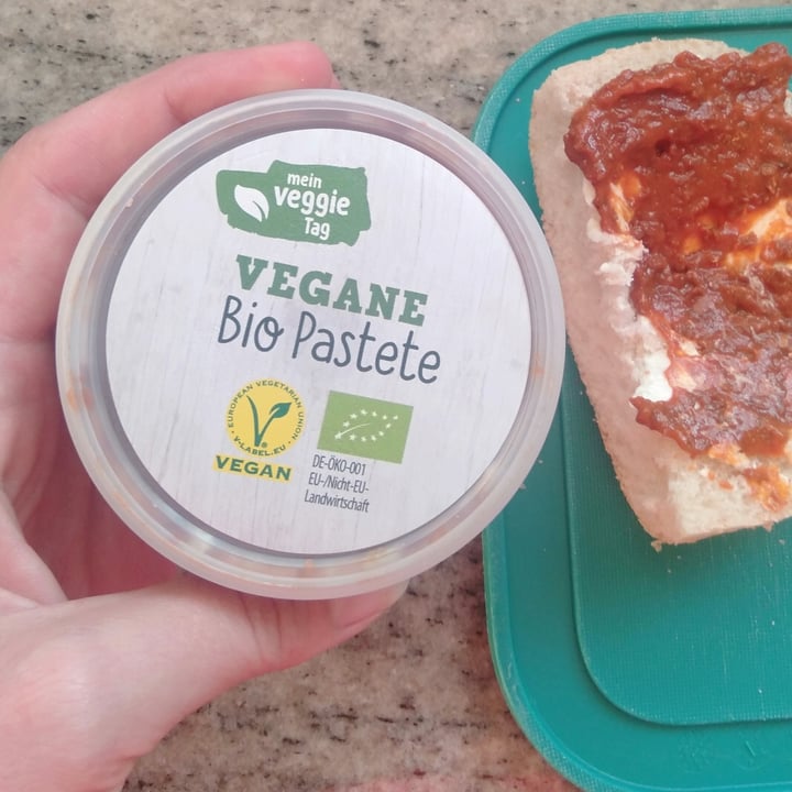 review photo of Mein Veggie Tag Bio Pastete Pastasciutta shared by @emmimariwa on 18 Oct 2021 - review