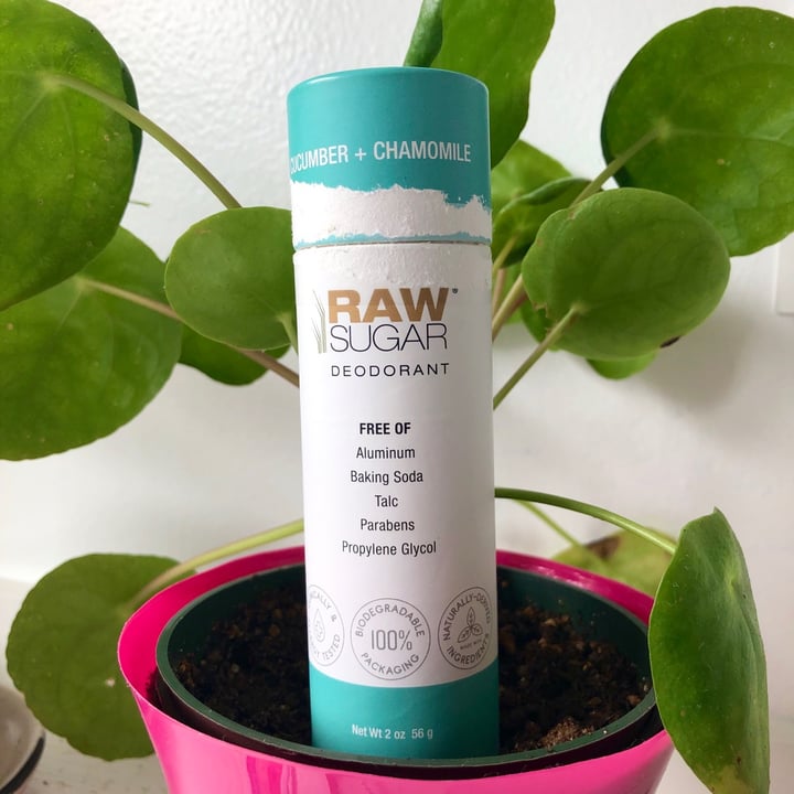 photo of Raw Sugar Cucumber + Chamomile Deodorant shared by @ilovegoats on  29 Jul 2021 - review