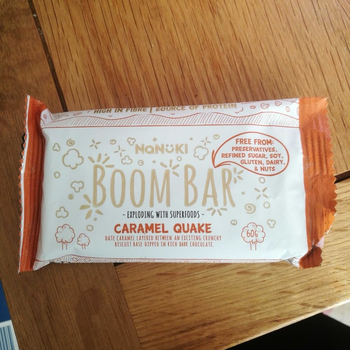 photo of Nanuki Boom Bar Caramel Quake shared by @ethicallyeverafter on  19 May 2020 - review