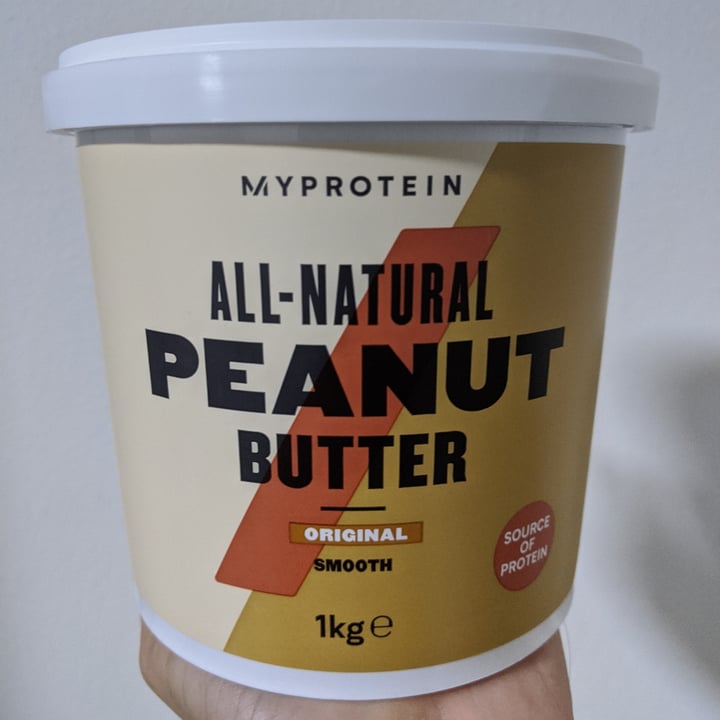 photo of MyProtein All Natural Peanut Butter Original Smooth shared by @anjjaliii on  22 May 2020 - review
