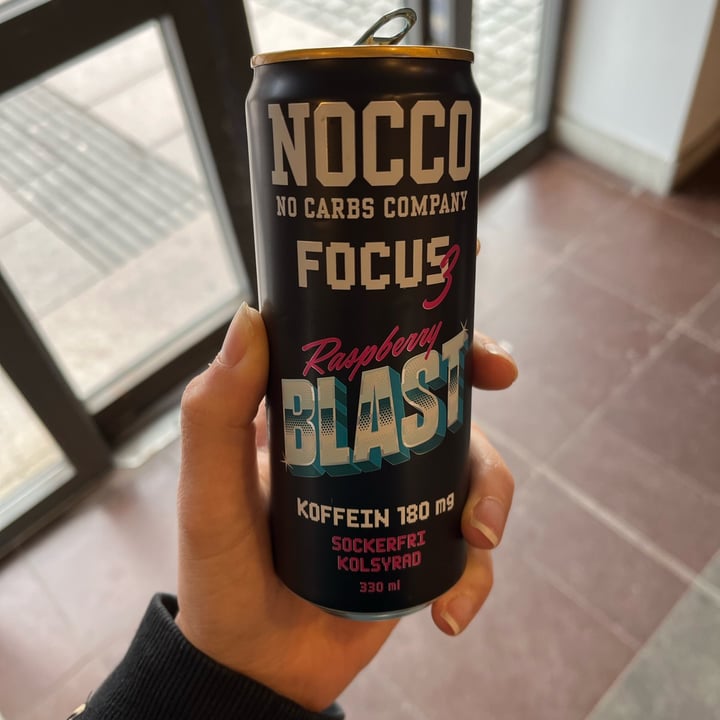 photo of NOCCO raspberry blast shared by @giuliawally on  21 May 2022 - review