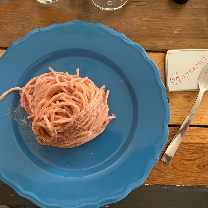 photo of Raparossa di Galiano Madia Spaghetto raparossa cacio e pepe shared by @asfantalia on  15 Oct 2022 - review