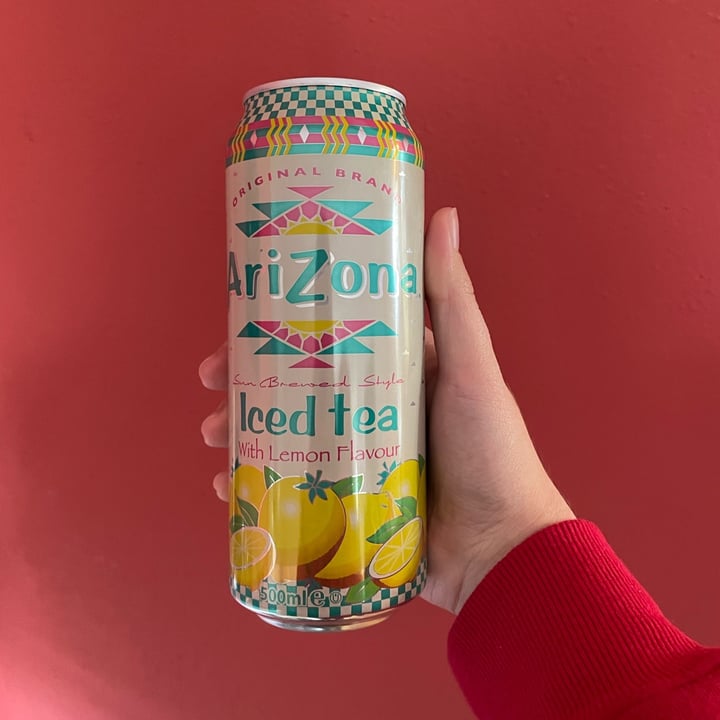 photo of AriZona Iced tea With lemon Flavor shared by @marty97 on  16 Apr 2022 - review