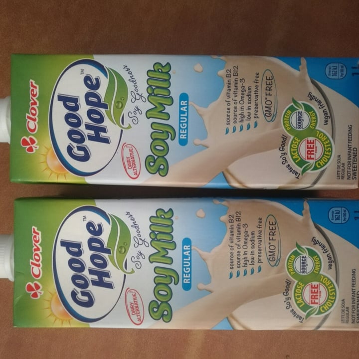 photo of Clover Soy Milk - Regular shared by @elnaveg on  19 May 2021 - review