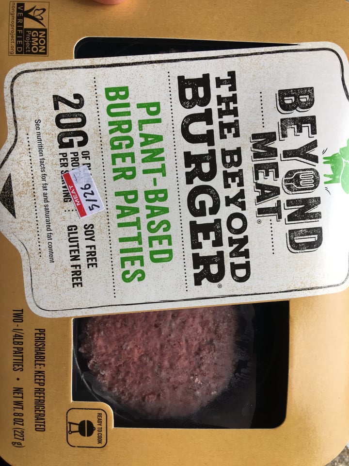 photo of Beyond Meat Beyond Burger Plant-Based Patties shared by @veganxplorer on  16 May 2019 - review