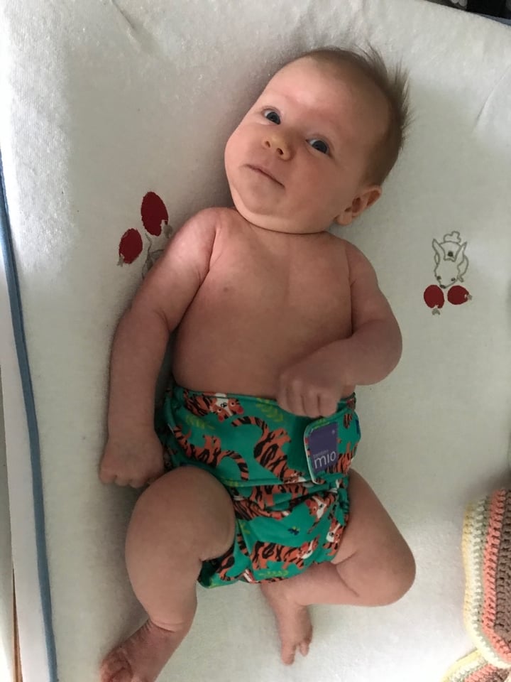 review photo of Bambino Mio Miosolo all-in-one reusable nappy shared by @vegansuttonmama on 18 Apr 2020 - review