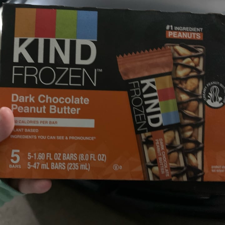 photo of KIND Frozen Dark Chocolate Peanut Butter Bars shared by @carol98 on  13 Nov 2021 - review