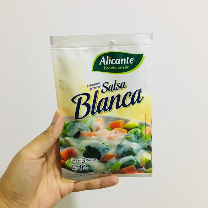 photo of Alicante Salsa blanca shared by @sofiporti on  29 Oct 2020 - review