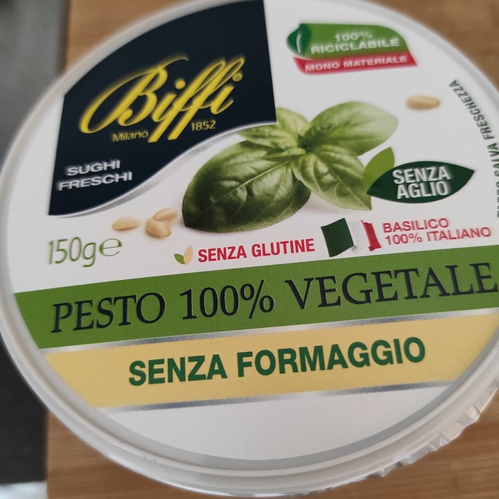 photo of Biffi Pesto 100% Vegetale Senza Formaggio shared by @esterrome on  29 Mar 2022 - review