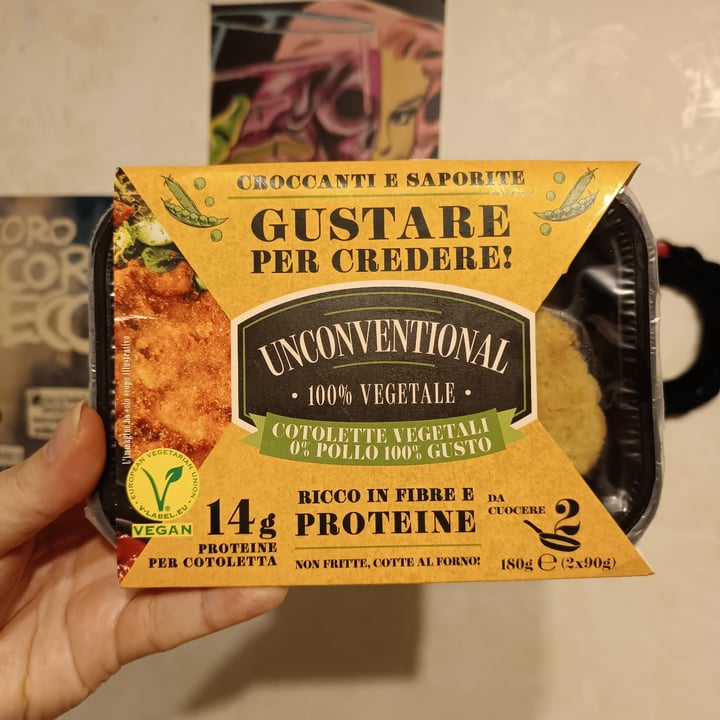 photo of Unconventional Cotolette Vegetali 0% Pollo 100% Gusto shared by @lavandula on  25 Oct 2022 - review