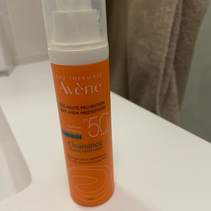 photo of Avène Protector Solar Facial Cleanance SFP 50 shared by @chiarasss on  12 Apr 2022 - review