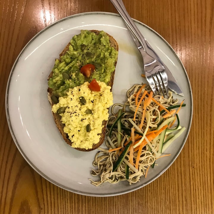 photo of Well Loft Tofu Avocado Toast shared by @proviv on  06 Dec 2020 - review
