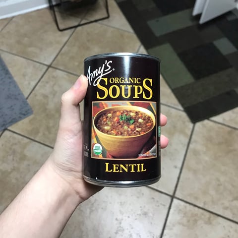 Order Organic Lentil Soup (Low Sodium) Amy's