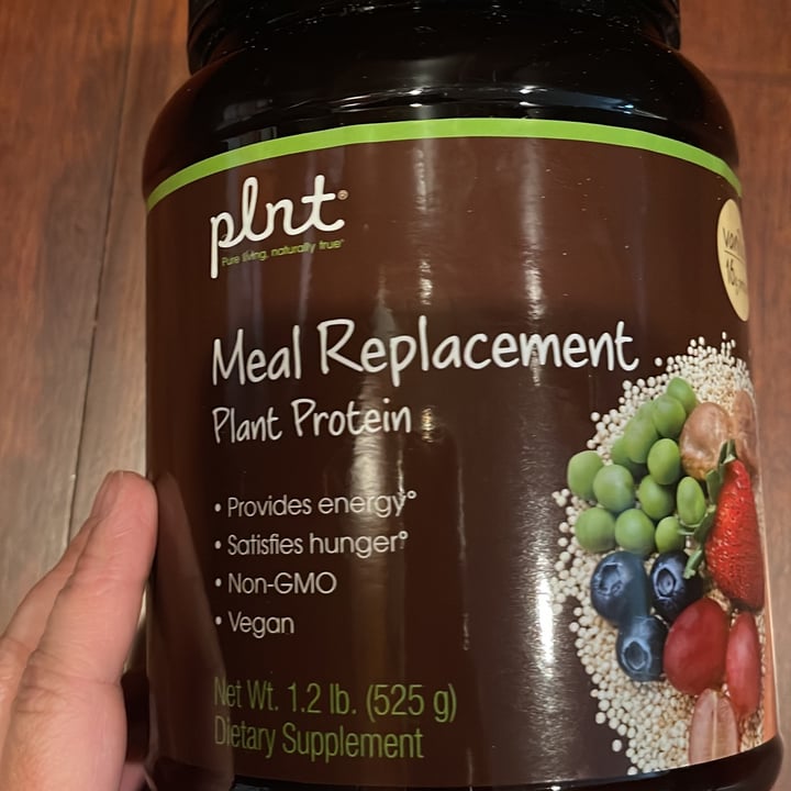 photo of PLNT (Pure living naturally true) Meal Replacement Plant Protein Supplement - Vanilla shared by @liviainov on  08 May 2022 - review