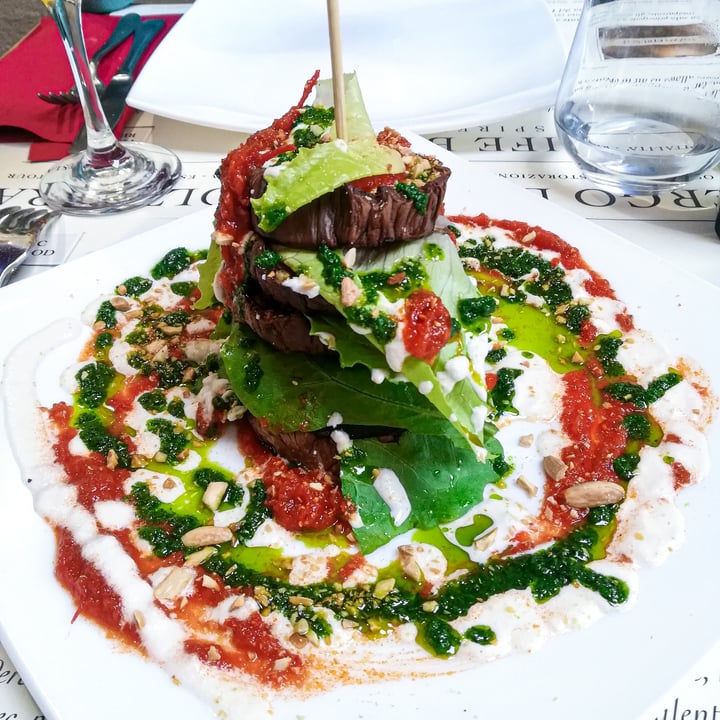 photo of Life Bistrot - Plant Based Restaurant - Archaeological Site Parmigiana Di Melanzane, Mandorle E Pesto Di Rucola shared by @eni on  03 Sep 2020 - review