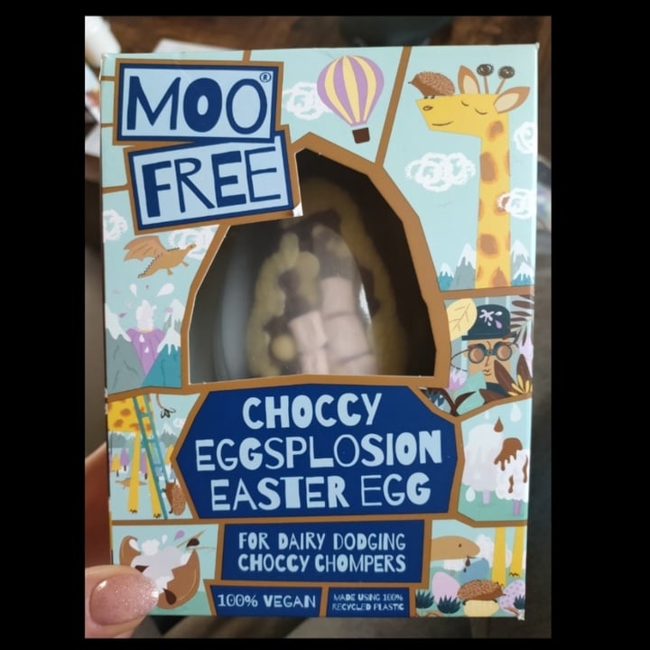 photo of Moo Free Choccy Eggsplosion Easter Egg shared by @vegfitmum on  12 Apr 2022 - review