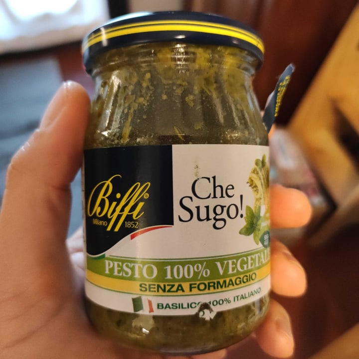 review photo of Biffi Pesto 100% Vegetale Senza Formaggio shared by @ipecacuana on 10 Jul 2022 - review